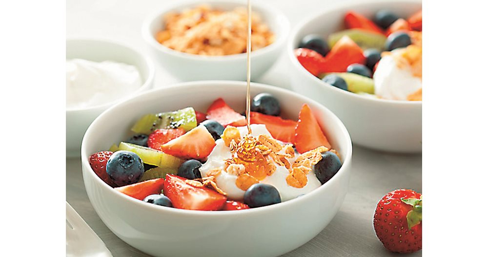 Saladas de frutas originais